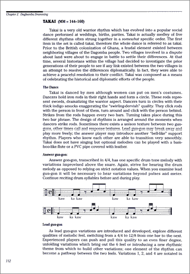 Master Drummers of West Africa page 112